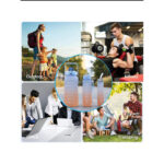 3pcs Motivational Hydration Trio Leak Proof Gradient Frosted Sports Water Bottle - Image 5