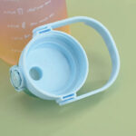 3pcs Motivational Hydration Trio Leak Proof Gradient Frosted Sports Water Bottle - Image 8