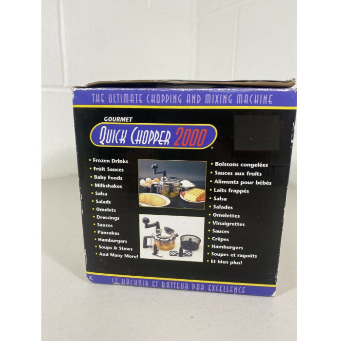 The Ultimate Quick Chopping And Mixing Machine With Built-In Egg White Separator And Special Handle - Image 3