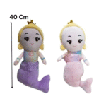 Mermaid Plush Toy | Super Soft Stuffed Plush toy for Kids Baby Boy's & Girl's - 40 CM (Random color) - Image 2