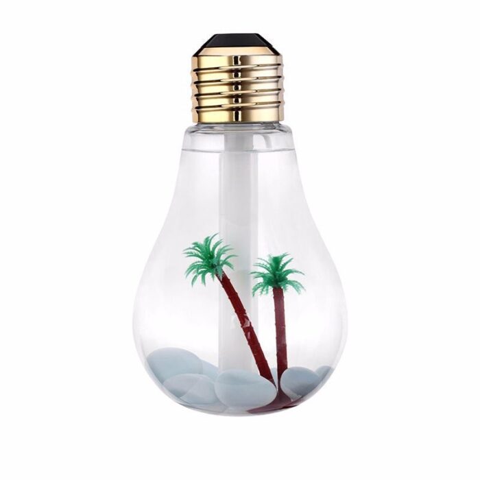 400ML Bulb Essential Oil Humidifier Ultrasonic Diffuser LED Night Light Air Freshener - Image 9