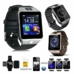 DZ09 Bluetooth Smartwatch,Touchscreen Wrist Smart Phone Watch Sports Fitness Tracker with SIM SD Card Slot Camera (black) - Image 2