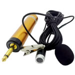 Samsung SM-777 Uni-Directional Tie Clip Collar Microphone Professional Wired Lapel Mic 6.35mm Jack - Image 2