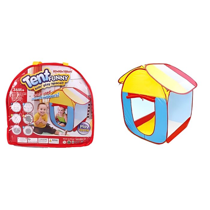 80*80*100cm Colorful Kids Creative Play Tent - Image 1