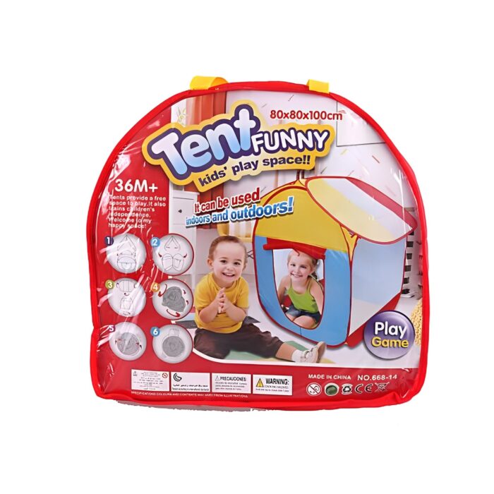 80*80*100cm Colorful Kids Creative Play Tent - Image 2