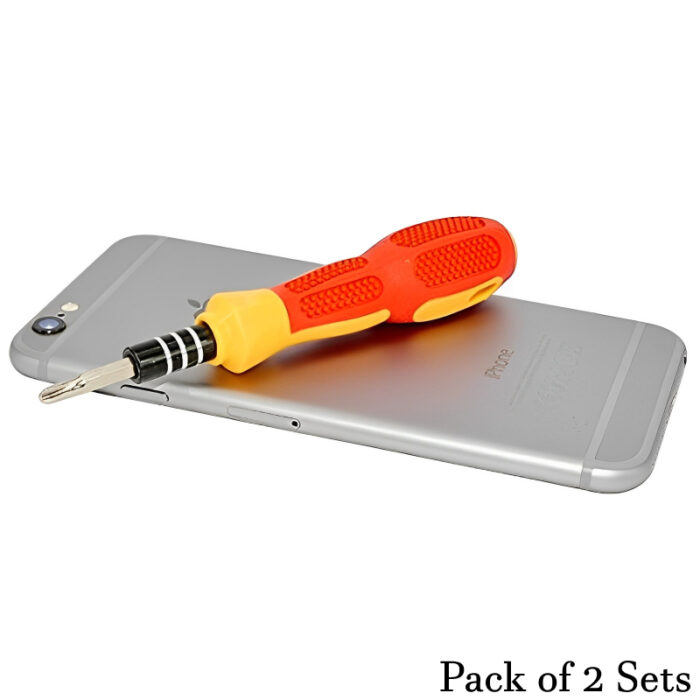 2-Pack 31 In 1 Multi-Functional Screwdriver Tool Kit for Mobiles and Small Products - Image 3