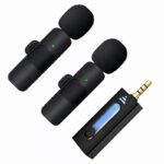 K35 High Quality Wireless Dual Microphone For Mobile Phone And Camera - Image 2