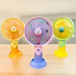 DD-8013 Stylish Mini Portable Handheld Desktop USB Rechargeable Fan - Image 2