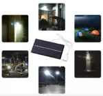 RECHARGEABLE SOLAR LIGHT WITH SOLAR PANEL CL-028MAX CCLamp - Image 4