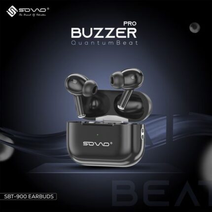 Sovo Buzzer Pro SBT-900 Earbuds!with superior sound quality, advanced noise cancellation