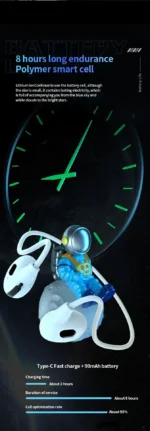 PRO Air Sports Earphone Hanging Neck Earphone Air PRO HiFi Stereo Bass Handsfree Subwoofer Music - Image 5