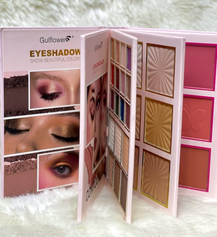 Mocallure 4 In 1 Eyeshadow Palette Book/  Eyeshadow Palette  Blush and eyeshadow Palette - Image 1