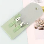 4 in 1 Professional Manicure Set 4-Piece Stainless Steel Nail Care Kit – Nail Clippers, Cuticle Nippers, Nail File & Spoon Pusher – Unscented, No Batteries Needed, Non-Electric Tools for Nail Techs & Home Use - Random Color - Image 8