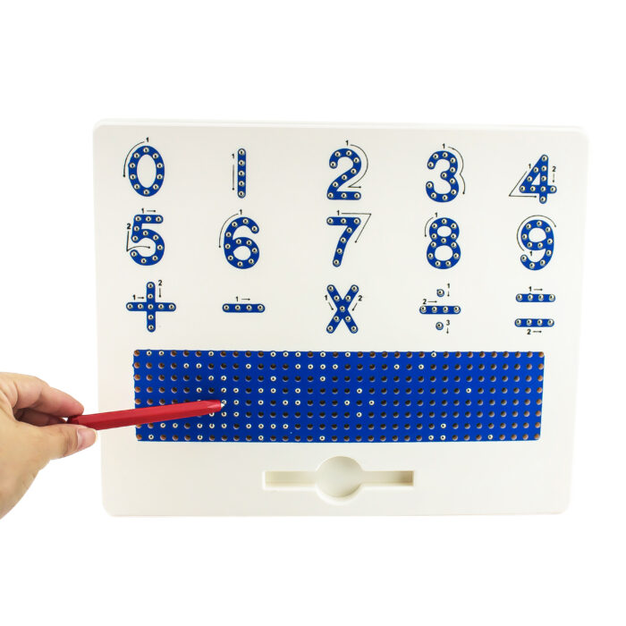 406Pcs Balls Pop Magnetic Numbers Learning Drawing Board - Image 7