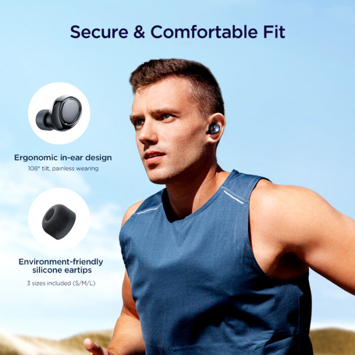 Joyroom JDots JR DB1 Mini TWS Bluetooth 5.3 with 28 Hours Playtime Deep Bass Wireless Earbuds - Image 5