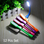 12Pcs Mini Portable USB LED Light Lamp For Power Bank Computer Notebook Laptop Reading - Image 6