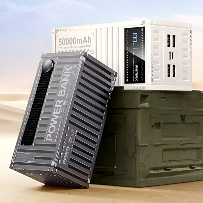 REMAX RPP-161 Container Series 50000mAh PD QC Fast Charging LED Display Powerbank - Image 3