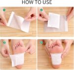 Kiyome Kinoki Cleansing Detox Foot Pads Toxins Stress Relief||Remove Toxins and Rest||Pain Free Foot Pads for Release Body||Activating cell simproving Functions of vital organs (10 Pcs Box) - Image 8