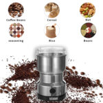 NIMA NM-8300 STAINLESS STEEL ELECTRIC COFFEE GRINDER | MULTI PURPOSE ELECTRIC GRINDER | AUTOMATIC SPICE BEAN GRINDER  - Image 6