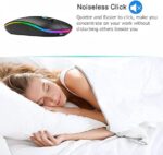 HP W10 Wireless RGB Bluetooth, Wireless, Rechargeable Slim Mouse - Image 8