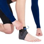 1 Pcs Right Foot Breathable Ankle Brace for Sprained Ankle,Stabilize Ligaments,Prevent Re Injury for men & women with Adjustable Wrap - Image 6