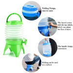3.5-Liter Mini Portable Manual Foldable Multi-Purpose Beverage Dispenser - Image 7