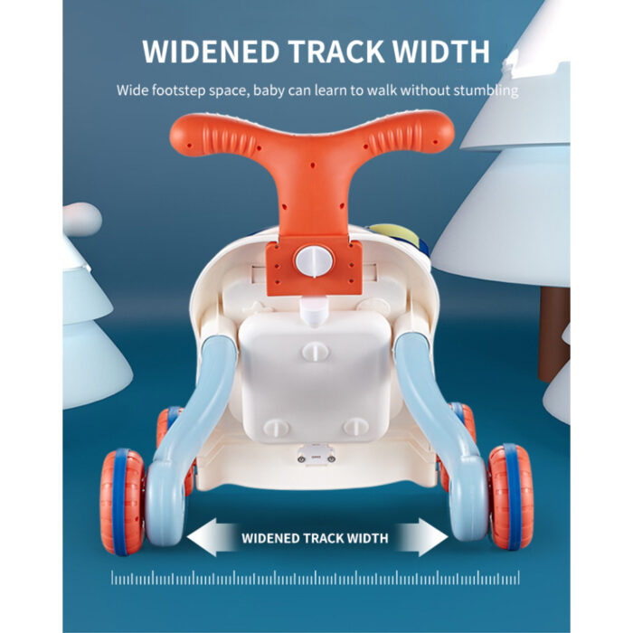 Adaptive 5-In-1 Baby Musical Stroller With Musical Table For Developmental Growth - Image 2