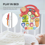 Adaptive 5-In-1 Baby Musical Stroller With Musical Table For Developmental Growth - Image 8