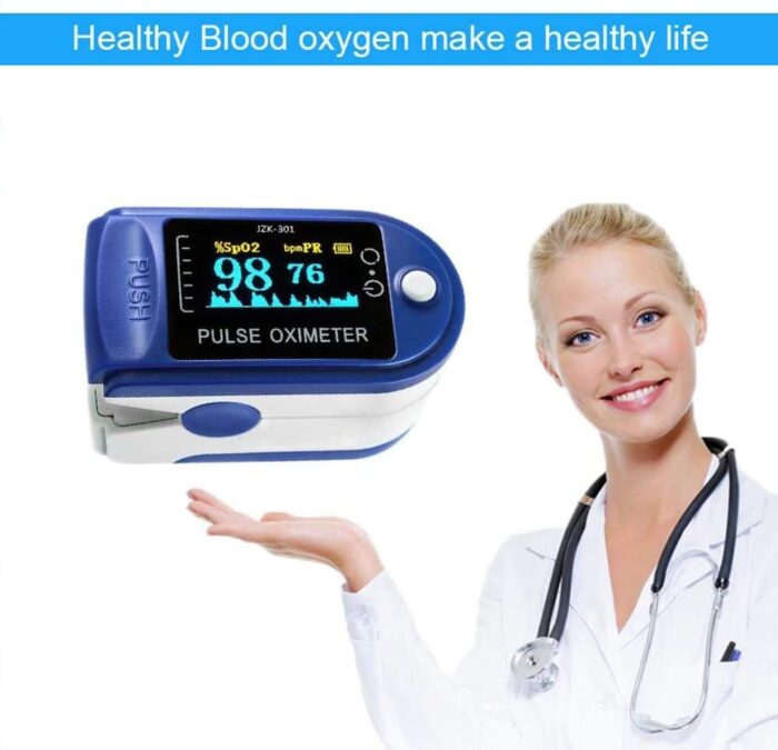 Decdeal Oled Display Fingertip Oximeter B-Lood Oxygen Pulse Rate Monitor Portable Family Travel Oximeter - Image 8