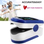 Decdeal Oled Display Fingertip Oximeter B-Lood Oxygen Pulse Rate Monitor Portable Family Travel Oximeter - Image 7