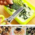 5-Layer Multifunctional Vegetable & Fruit Cutter Kitchen Scissor - Image 8