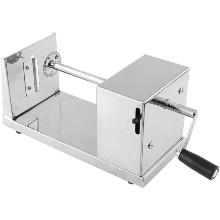 High-Quality Stainless Steel Manual Operation Potato Spiral Cutter Machine - Image 4