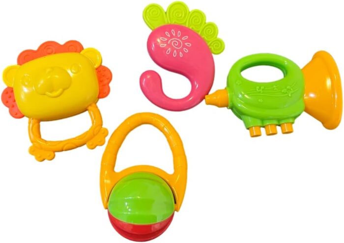 My Baby Rattles Set (12 Pcs) New-born Hand Bells Baby Toys 0-12 Months(random ) - Image 5