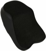 PU Leather Car Neck Pillow 3D Memory Foam Headrest Car Seat Neck Pillow Waist Back Rest Lumbar Cushion (1pc) - Image 2