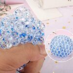 Mesh Stress Balls Squeeze Toys for Hand Therapy Relief, Squishy Relief Toys to Help Anxiety,Autism,Ideal Gift - Pack of 6 (Random color) - Image 3