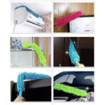 Multi-Functional Flexible Micro Fiber Duster With Telescopic Stainless Steel Handle - Image 3
