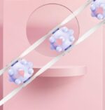 Multifunctional Bump Ball Full body massager | Muscle Relaxation Body Massage 8 Balls Ergonomic Handle Roller (Random color) - Image 7