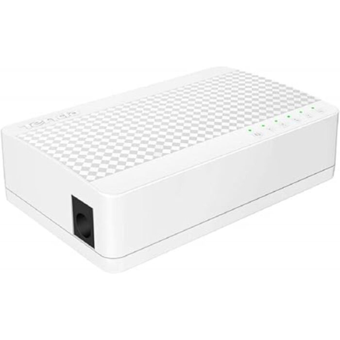 Tenda S105 5-Port 10/100Mbps Sleek And Compact Unmanaged Desktop Fast Ethernet Switch Splitter With Low Power Consumption - Image 4