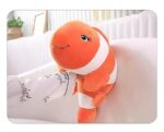 Clown Fish Soft Stuffed Plush Sea Animal Pillow for Kids Boys & Girls Birthday Gifts (Color: Orange and White Size: 65 cm) - Image 8