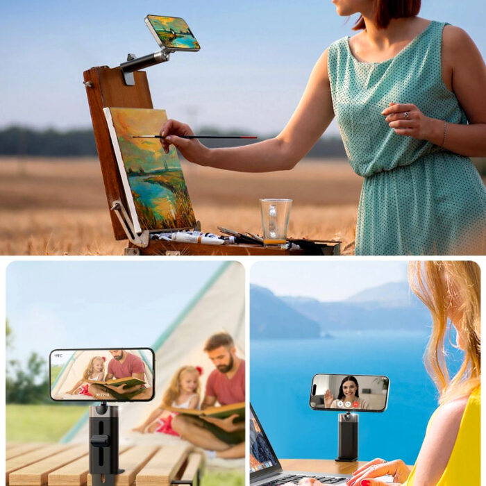 JOYROOM JR-ZS413 Magnetic Travel Phone Holder with 20*N52 Magnets, 360° Rotation, and Adjustable Viewing Angle - Image 8
