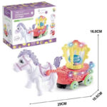 Musical Spin & Glow Carriage Toy With Lights And Melodies - Image 3