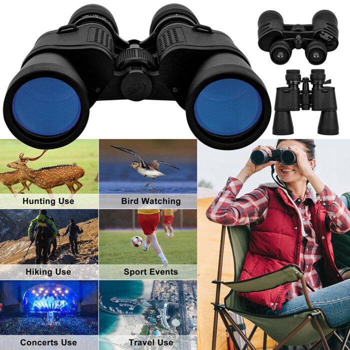 100x180 High Power Auto Focus Binoculars BAK4 Hunting Monoculars Night Vision (Random Color) - Image 10