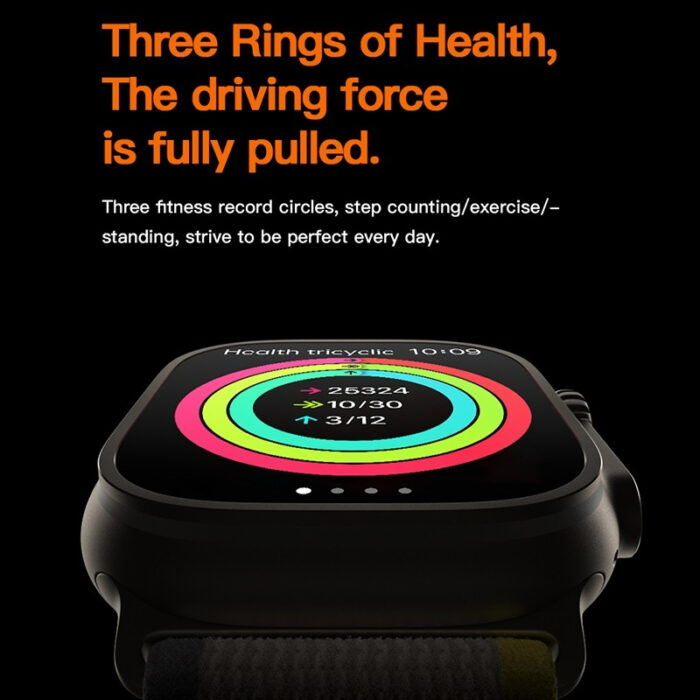 T800 Series 8 Ultra Smart Watch With 1.99 Inches Big Display - Image 5