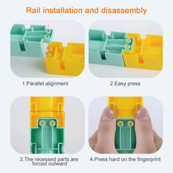 Bath Time Ball Track Water Play 24 pieces | Kids Bath Toys Wall Suction Cup Marble Race Run Track Bathroom Bathtub Baby Play Water Games Toy Kit for Boys Girls - Image 15