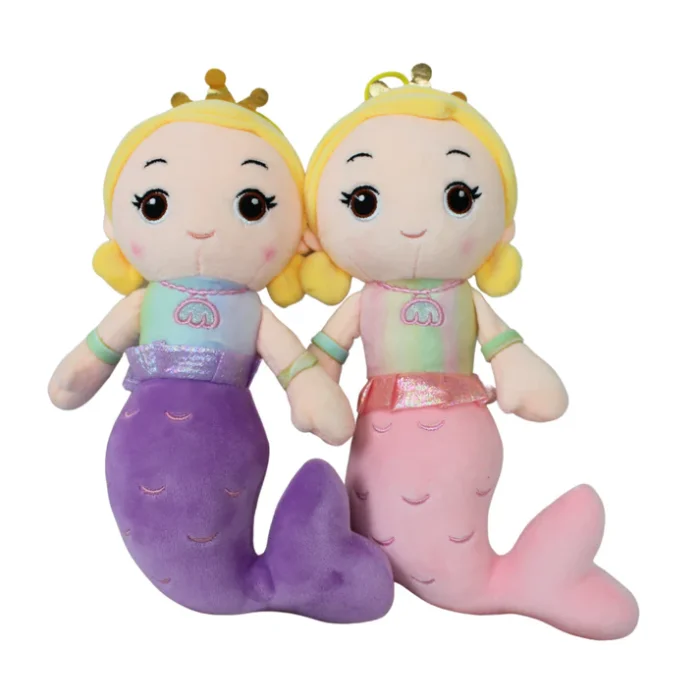 Mermaid Plush Toy | Super Soft Stuffed Plush toy for Kids Baby Boy's & Girl's - 40 CM (Random color) - Image 1
