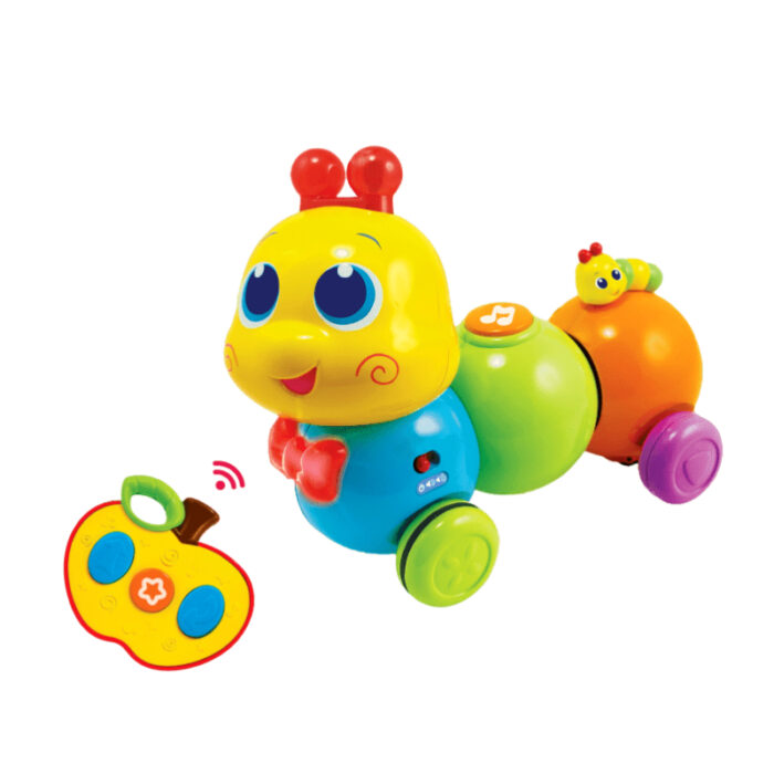 Colorful Winfun Rc Wriggle N Giggle Caterpillar Musical Toy For Kids - Image 1