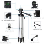 3301 Multi-Functional Professional Lightweight Portable Tripod Stand For Mobile Phones And Cameras - Image 4