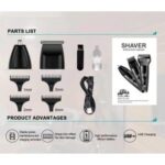 Daling 3 in 1 Multi-Function Purpose Intelligent Anti-Hairpin System Portable(DL-9238) - Image 3