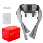 Electric Neck and Shoulder Massager Wireless Kneading Neck and Back Massage Pillow Neck Back Relaxing Massage Shawl (Random Color) - Image 6