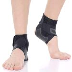 1 Pcs Right Foot Breathable Ankle Brace for Sprained Ankle,Stabilize Ligaments,Prevent Re Injury for men & women with Adjustable Wrap - Image 7